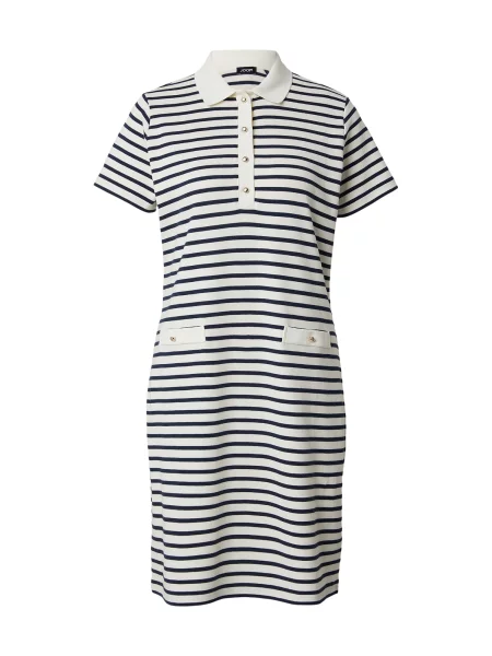 JOOP! Rochie Travissa bleumarin alb