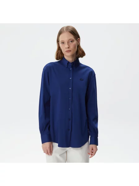 Lacoste Koszulka Lacoste granatowa