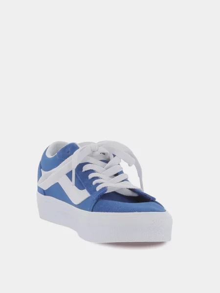 Шкіряні Дитячі Кеди низькі Vans VERO LS синій