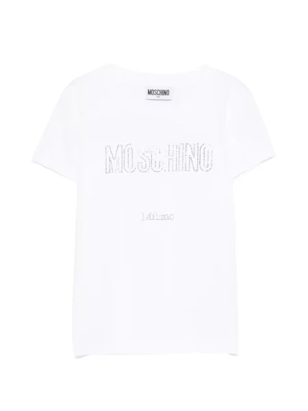 Koszulka dziecięca Moschino biała