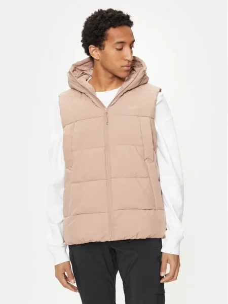 Vestă 4f cu guler înalt negru