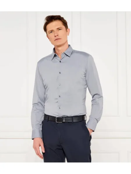 BOSS BLACK Cămașă negru