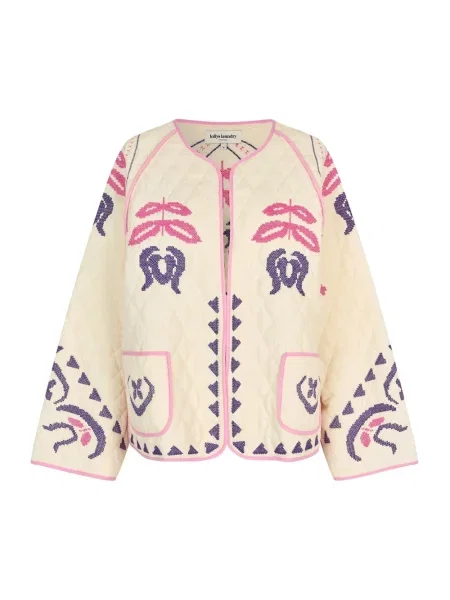 Kurtka Lollys Laundry boho beżowa
