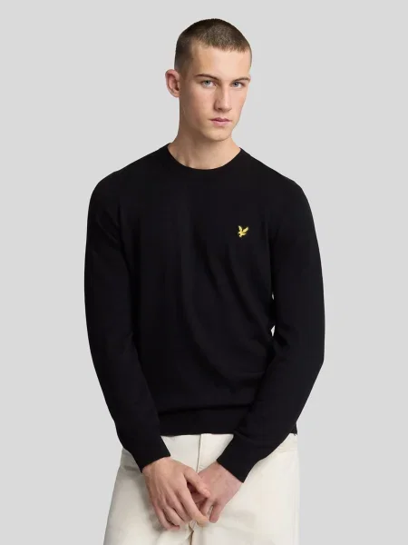 Pulover Lyle & Scott negru