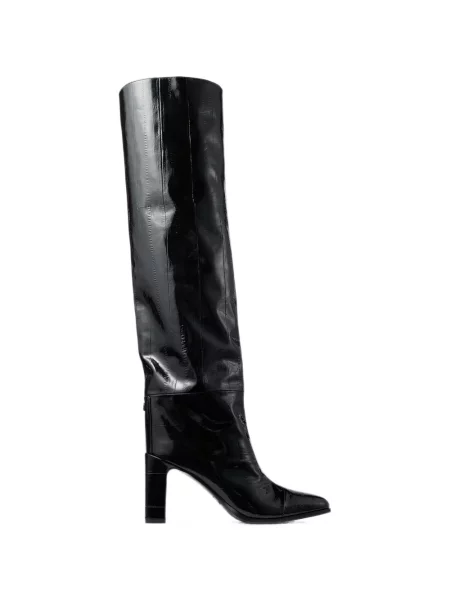 Cizme peste genunchi Jimmy Choo negru
