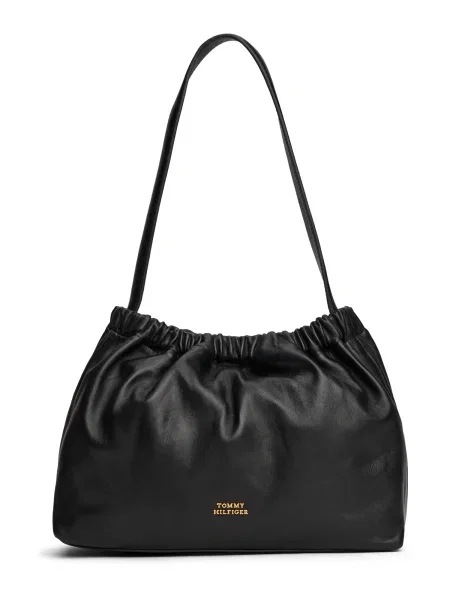 TOMMY HILFIGER Geantă de umăr negru