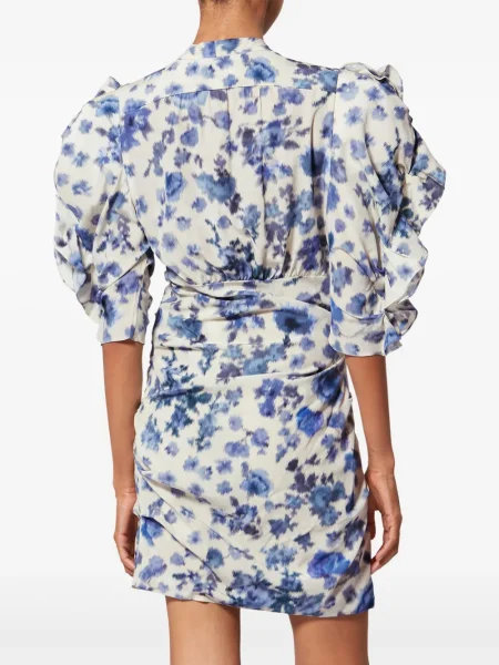 Rochie Isabel Marant cu volane de costum