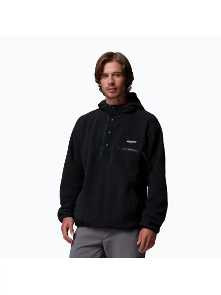 Hanorac cu glugă Columbia din fleece negru