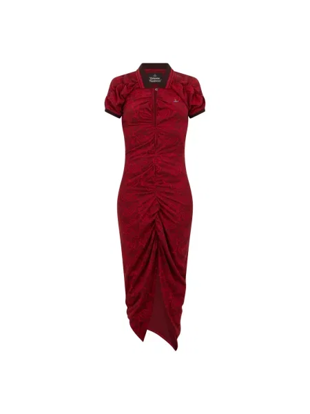 Sukienka midi Vivienne Westwood czerwona