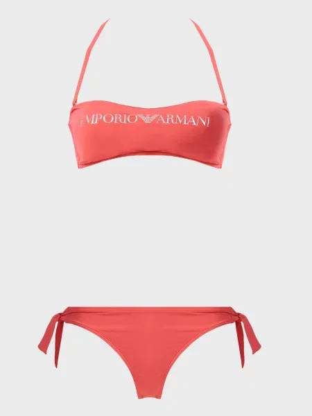 Купальник Emporio Armani рожевий