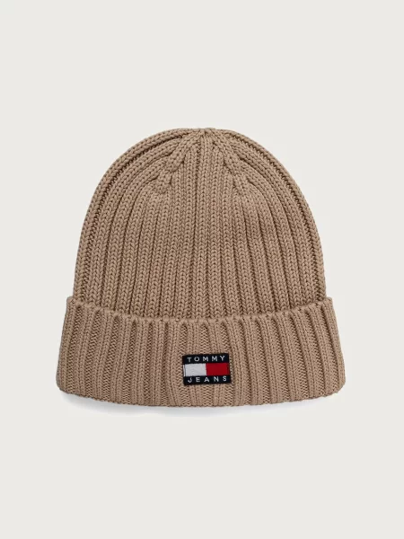 Tommy Jeans čiapka dámska béžová