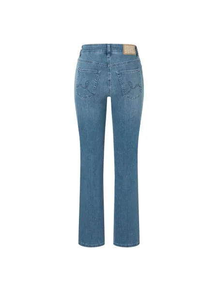 Jeansy Mac ze stretchu niebieskie