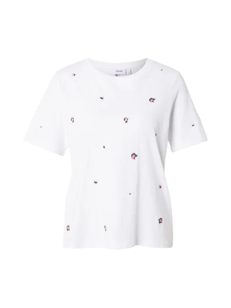 NÜMPH Tricou KASANDRA verde / roz / roz deschis alb