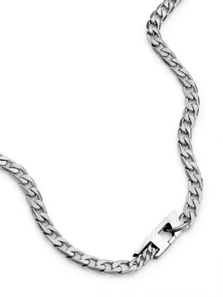 Ogrlica Diesel srebrna