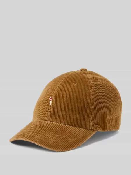 Czapka z daszkiem Polo Ralph Lauren z logo beżowa