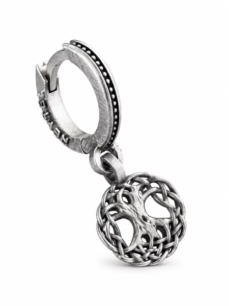 REYTEL Cercei YGGDRASIL TREE OF LIFE argintiu