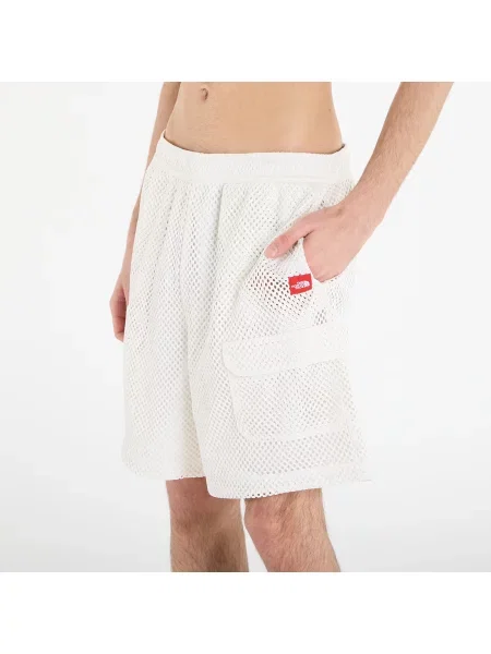 Σορτς The North Face Redbox Mesh Utility Short White Dune M λευκό