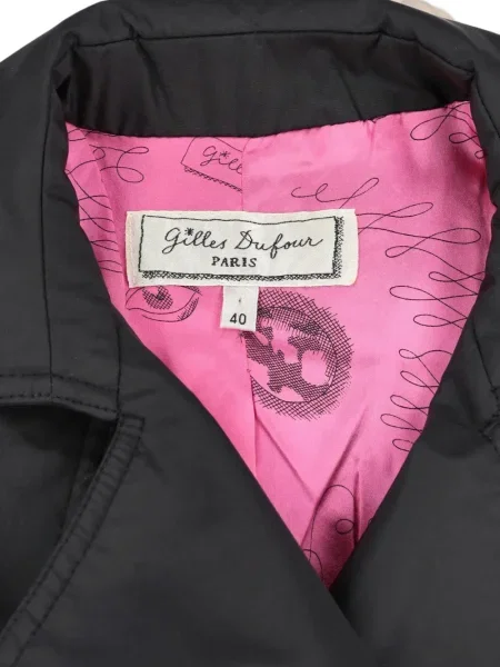 Trenci Gilles Dufour negru