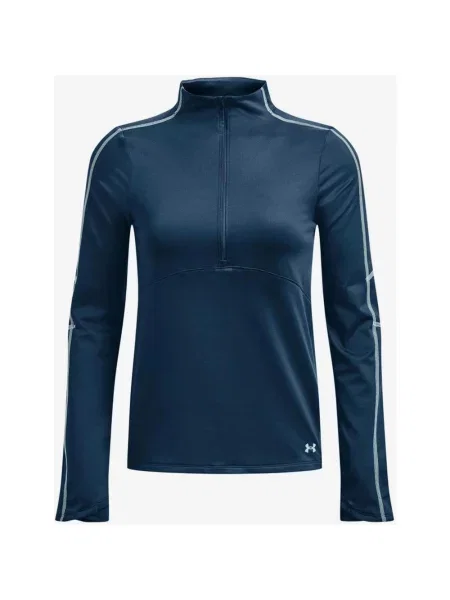 Bluza Under Armour Train Cold Weather z zamkiem błyskawicznym do połowy granatowa XL niebieska