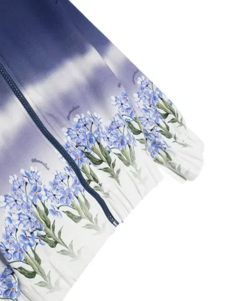 Bluza z kapturem dziecięca Monnalisa niebieska