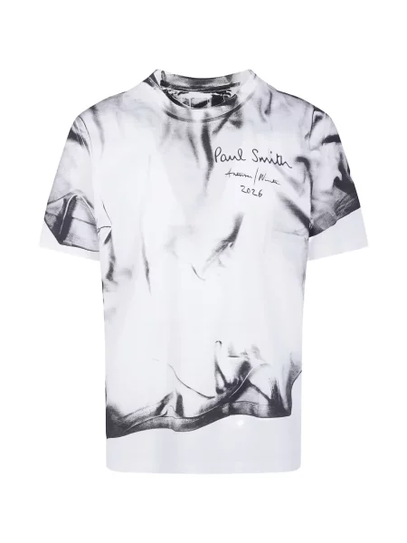 Tricou Paul Smith cu imagine alb