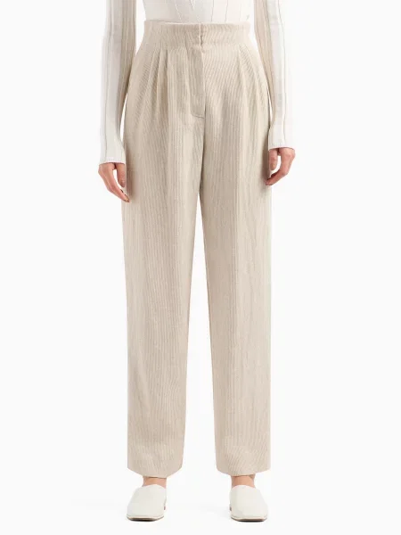 Брюки Emporio Armani бежевые