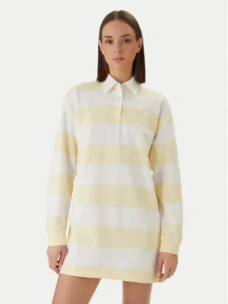 Calvin Klein Jeans Rochie pastel / alb galben