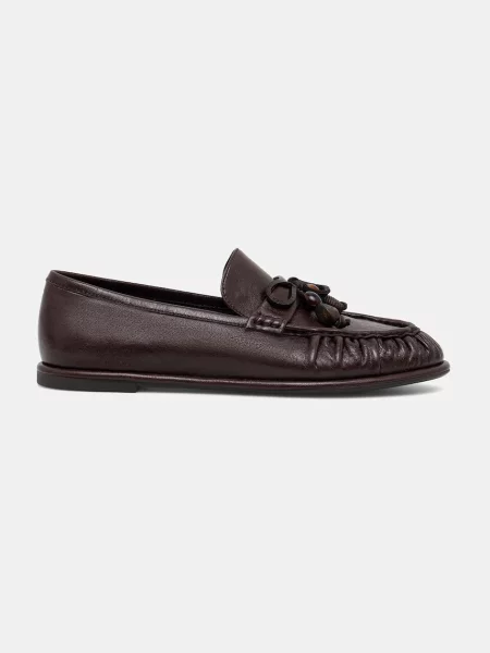 Answear.LAB mocasini pentru femei din piele maro