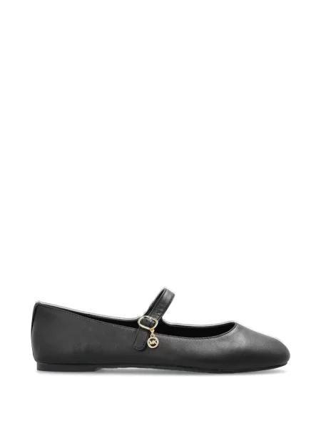 Balerini Michael Michael Kors cu cataramă cu bretele negru