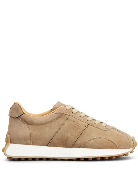 Sneakerși Tod's cu șireturi din piele de căprioară