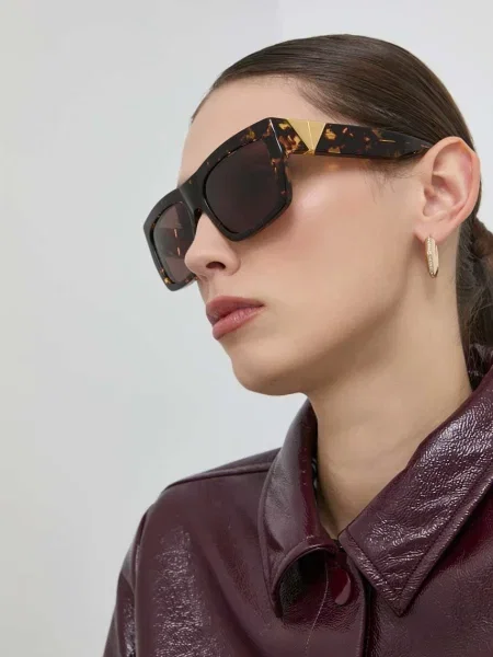 Bottega Veneta ochelari de soare maro