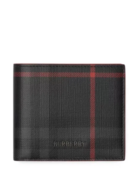 Portofel Burberry cu autograf negru