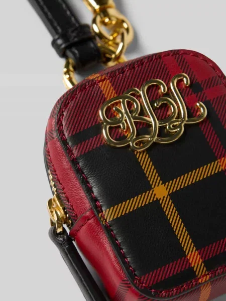Zawieszka Lauren Ralph Lauren skórzana czerwona