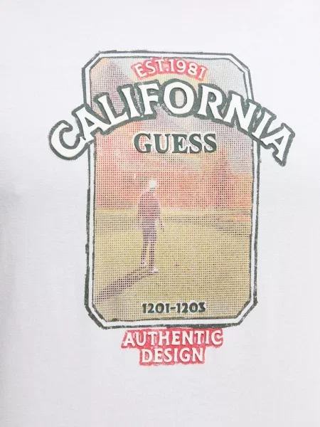 Футболка Guess белая