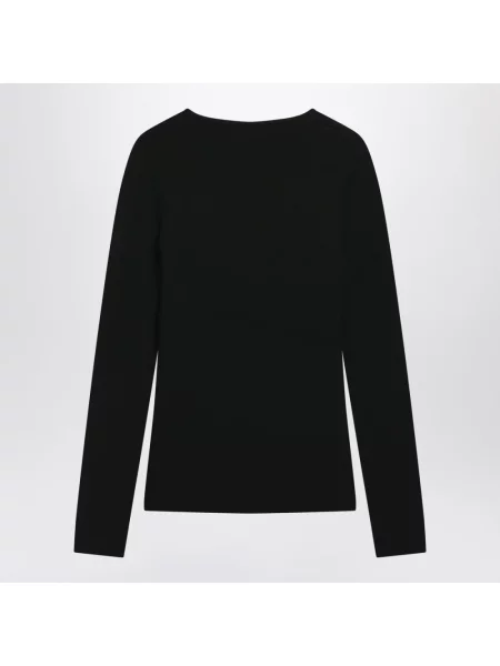 Sweter Toteme wełniany czarny
