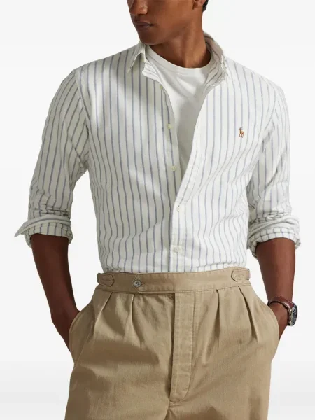 Cămașă Polo Ralph Lauren fără mâneci din piele cu imagine roz