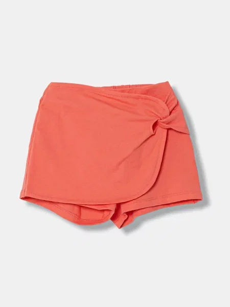 United Colors of Benetton teplákové šortky oranžové