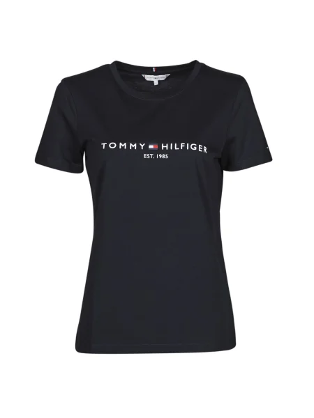 Tommy Hilfiger Póló Heritage C-Nk Sötétkék kék