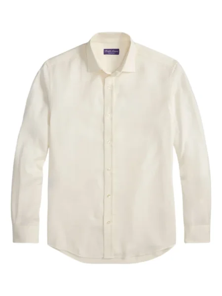 Фланелена риза Ralph Lauren Purple Label виолетово