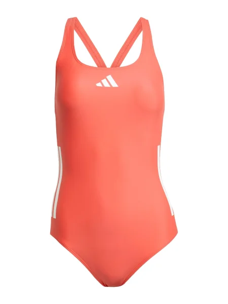 ADIDAS PERFORMANCE Costum de baie sport portocaliu somon alb