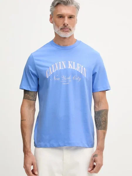 Calvin Klein Jeans tričko modré