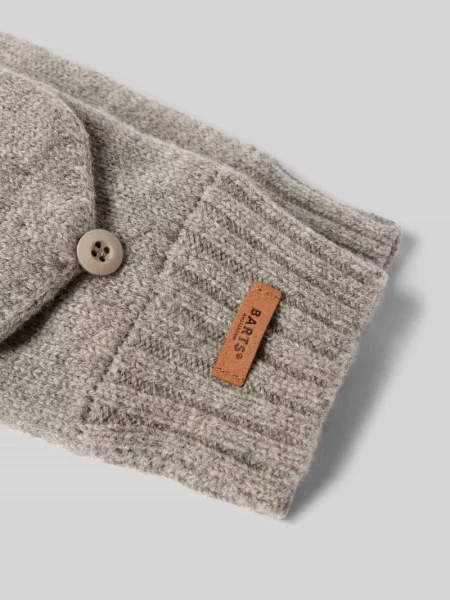 Rękawiczki z detalem z logo model ‘HAAKON’ Barts