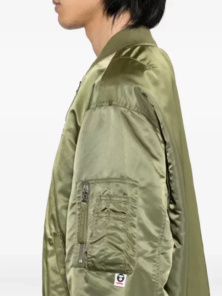 Geacă Aape By A Bathing Ape cu petice verde