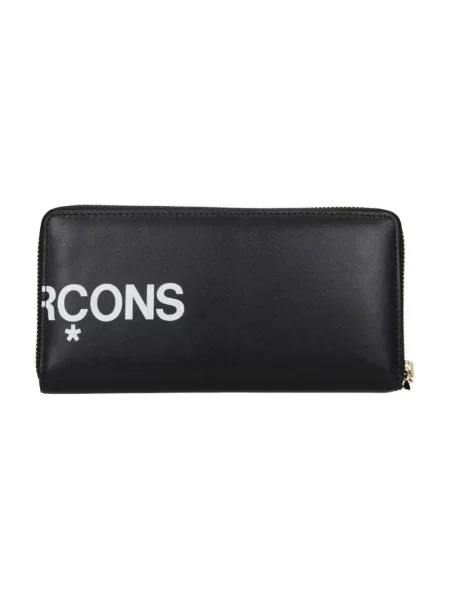 Portfel Comme Des Garcons Wallets z logo czarny