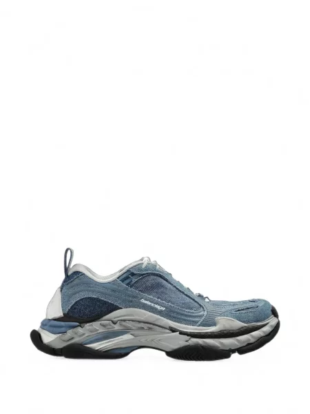 Sneakerși Balenciaga Triple S albastru