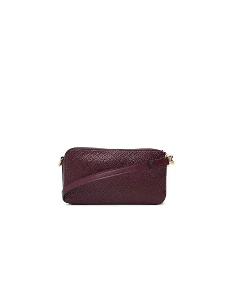 Kabelka Tommy Hilfiger Th Icon Camera Bag Mono Bordová