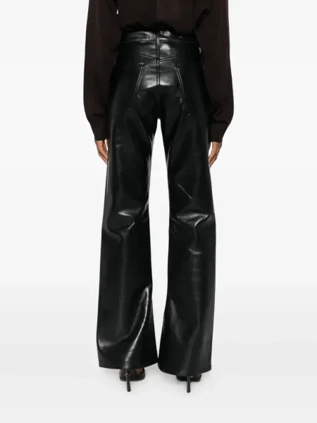 Pantaloni Agolde cu 5 buzunare negru