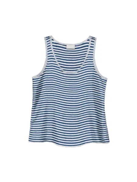 Top Pierre Louis Mascia niebieski