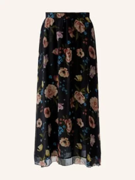 Oui Sukně / růžová / khaki černá