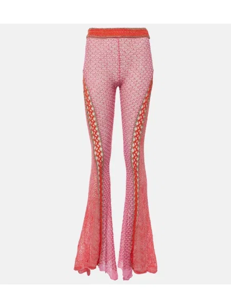 Pantaloni Roberta Einer tricotate roșu